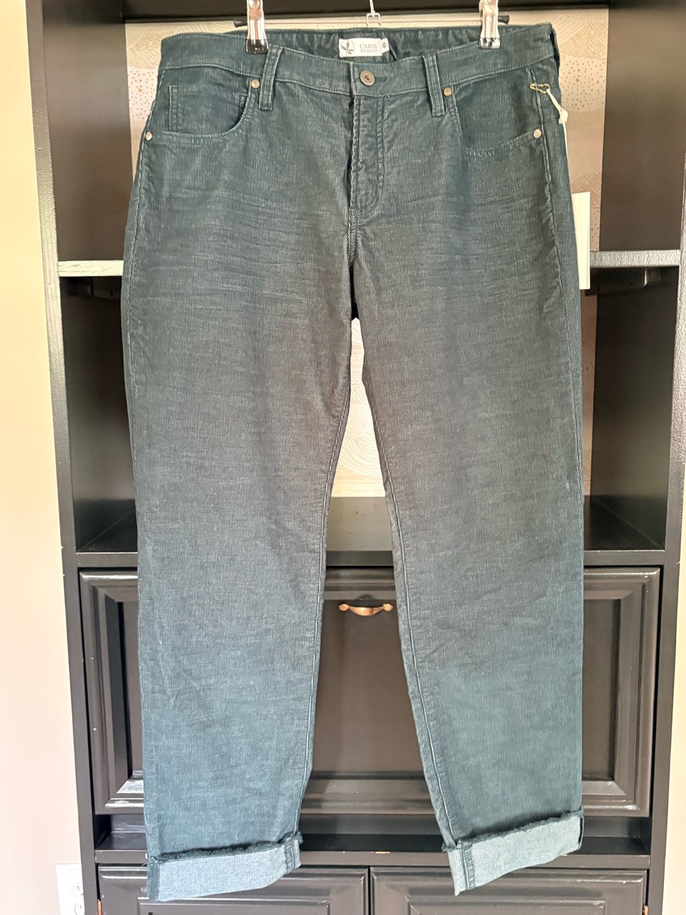NWT Carve Designs Corduroy Pants